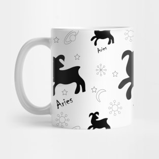 Aries  ,3, Zodiac, Astrology, Horoscope, Stars, Sun-and-moon, Birthday, Valentines-day, Holidays, xmas, valentines, valentines-gift, valentinesday, Mug